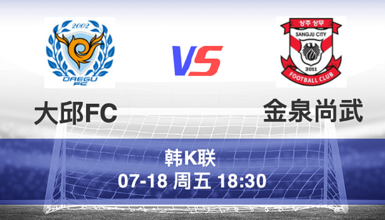 周五002 韩职 大邱FC VS 金泉尚武