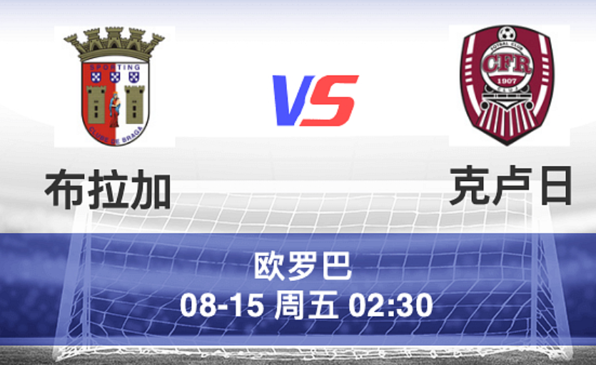 周四005 欧罗巴 布拉加 VS 克卢日